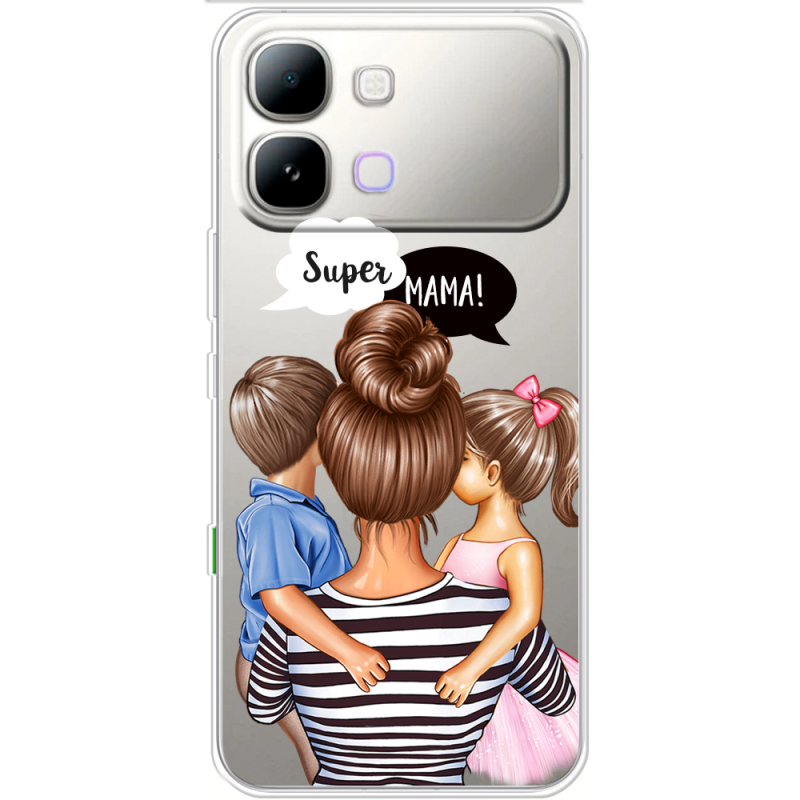 Прозорий чохол BoxFace Note Edge Super Mama