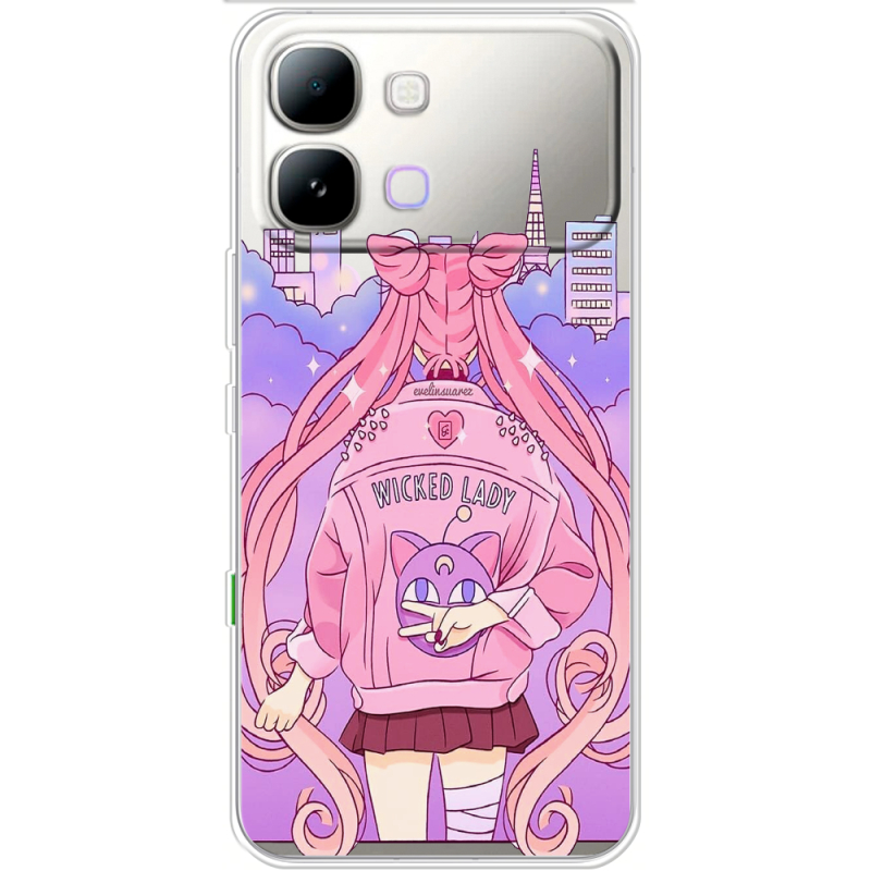 Прозорий чохол BoxFace Note Edge Wiked Lady