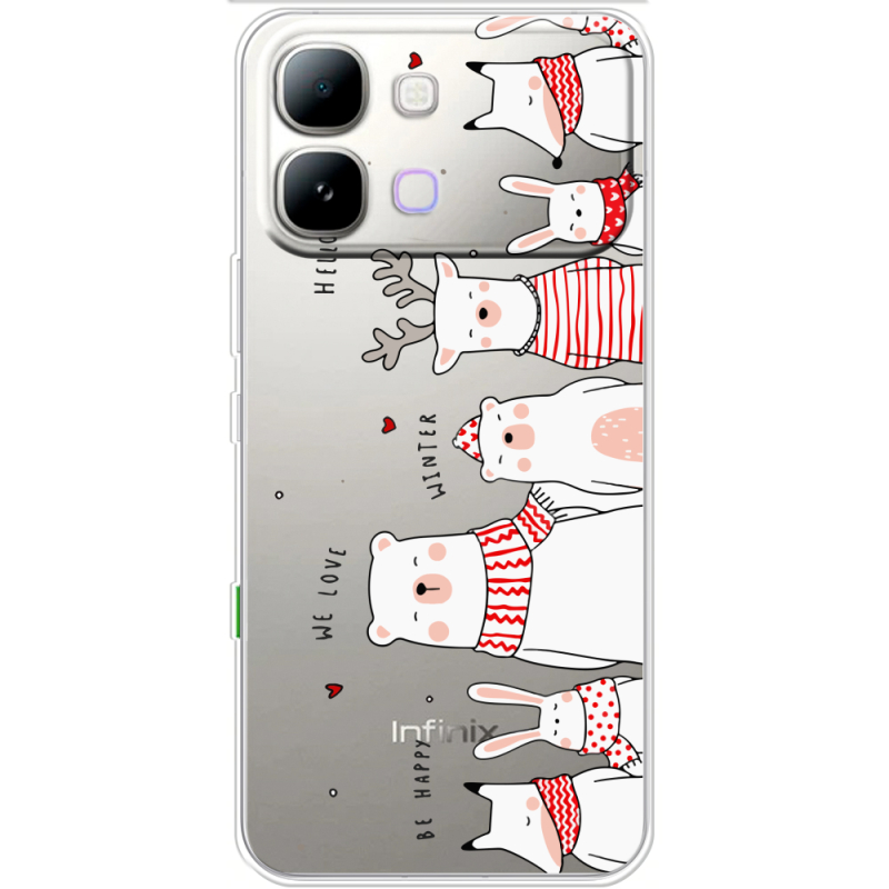 Прозорий чохол BoxFace Note Edge The Friendly Beasts