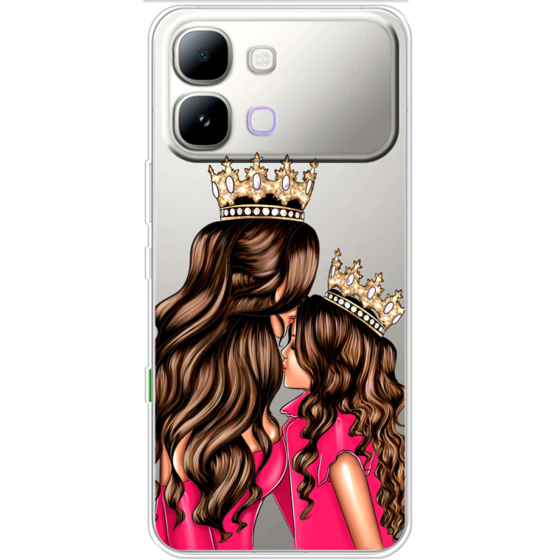 Прозорий чохол BoxFace Note Edge Queen and Princess