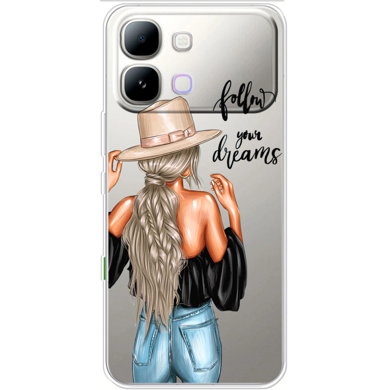 Прозорий чохол BoxFace Note Edge Follow Your Dreams