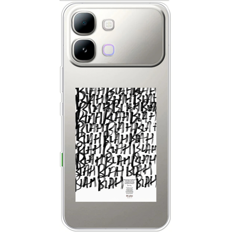 Прозорий чохол BoxFace Note Edge Blah Blah