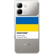 Прозорий чохол BoxFace Note Edge Pantone вільний синій