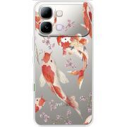 Прозорий чохол BoxFace Note Edge Japanese Koi Fish