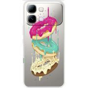 Прозорий чохол BoxFace Note Edge Donuts