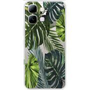 Прозорий чохол BoxFace Note Edge Palm Tree