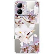 Прозорий чохол BoxFace Note Edge Chinese Magnolia