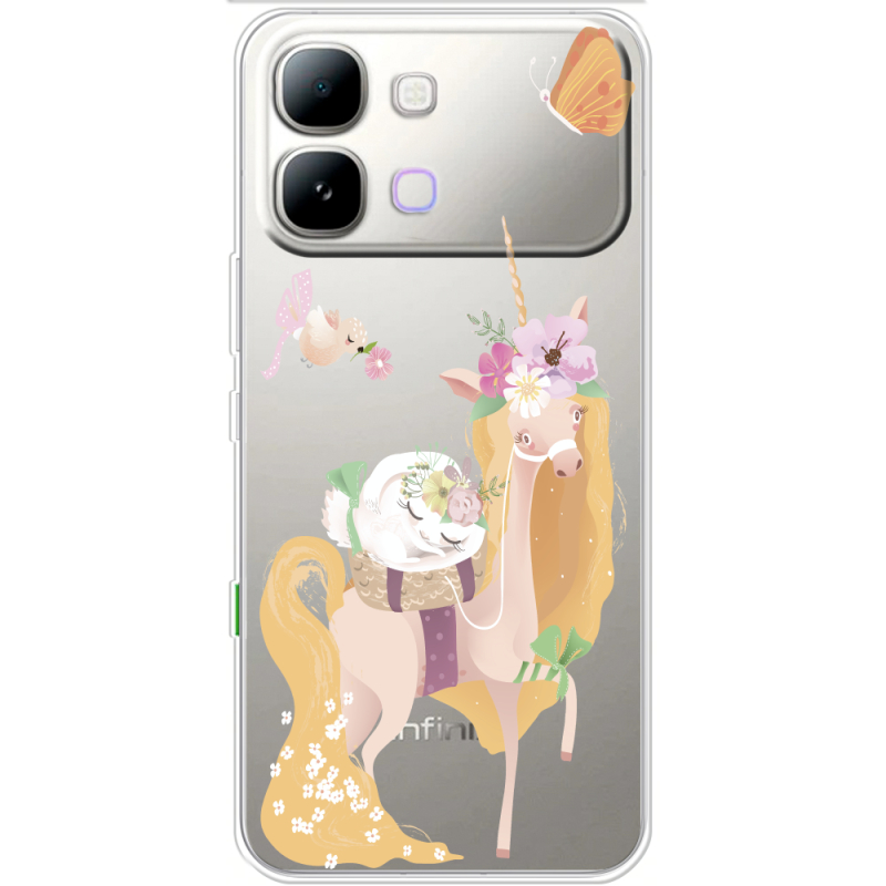 Прозорий чохол BoxFace Note Edge Uni Blonde