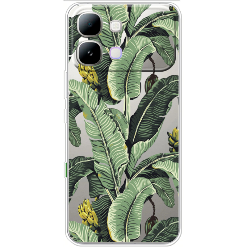Прозорий чохол BoxFace Note Edge Banana Leaves