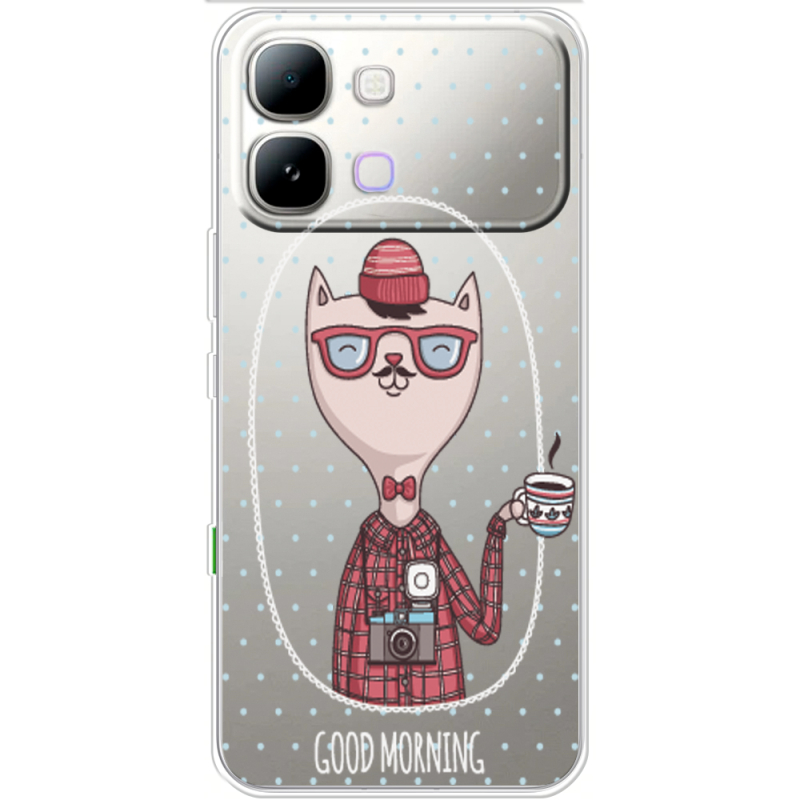 Прозорий чохол BoxFace Note Edge Good Morning