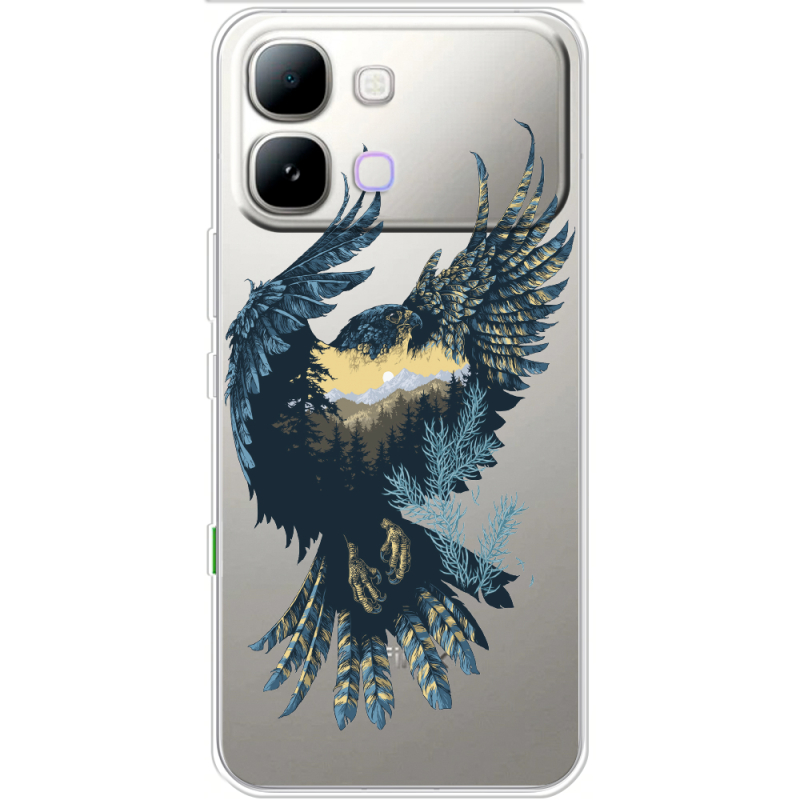 Прозорий чохол BoxFace Note Edge Eagle