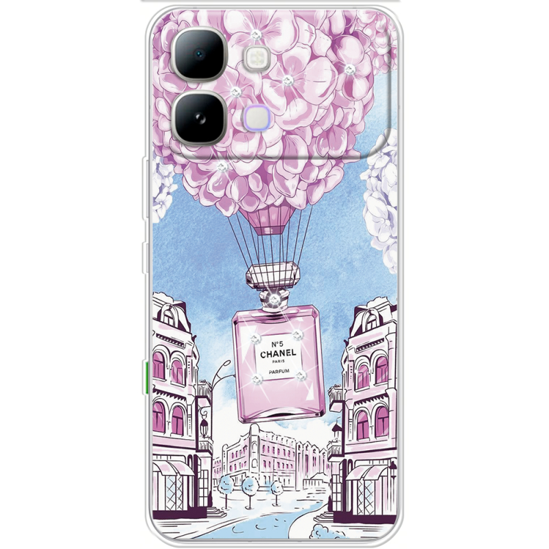 Чохол зі стразами Infinix Note Edge Perfume bottle