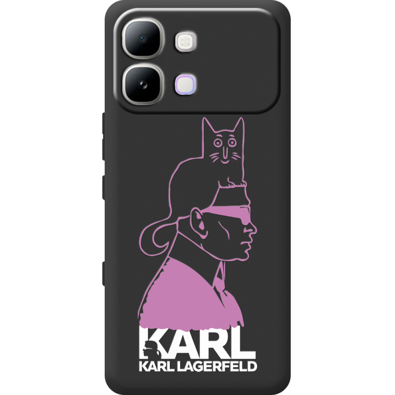Чорний чохол BoxFace Infinix Note Edge Pink Karl