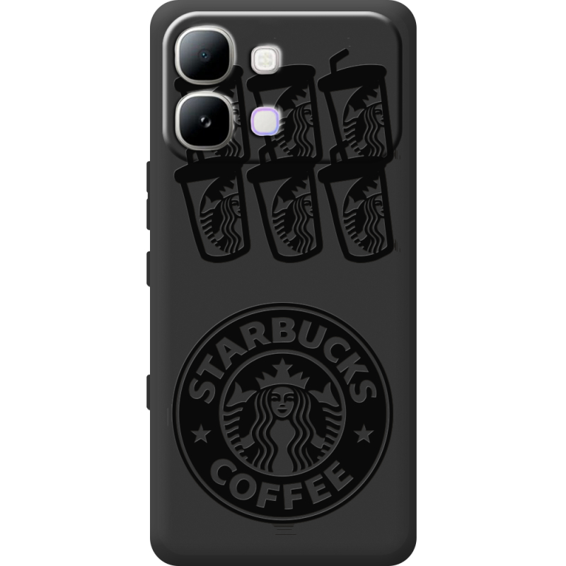 Чорний чохол BoxFace Infinix Note Edge Black Coffee