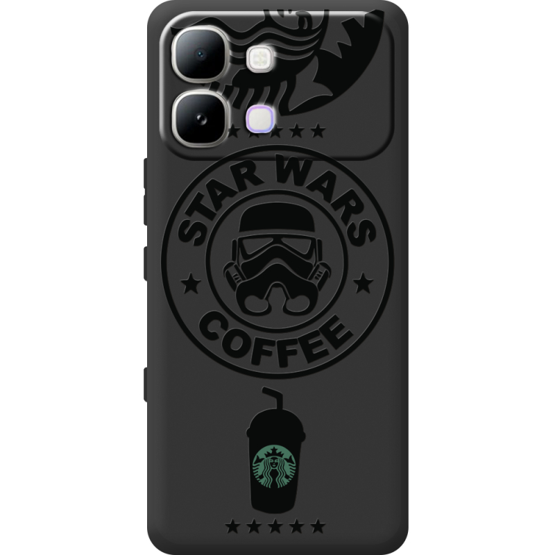 Чорний чохол BoxFace Infinix Note Edge Dark Coffee