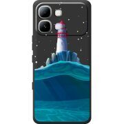 Чорний чохол BoxFace Infinix Note Edge Lighthouse