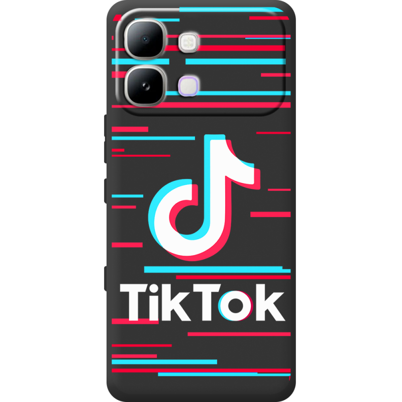 Чорний чохол BoxFace Infinix Note Edge Tik Tok