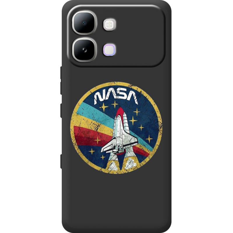Чорний чохол BoxFace Infinix Note Edge NASA