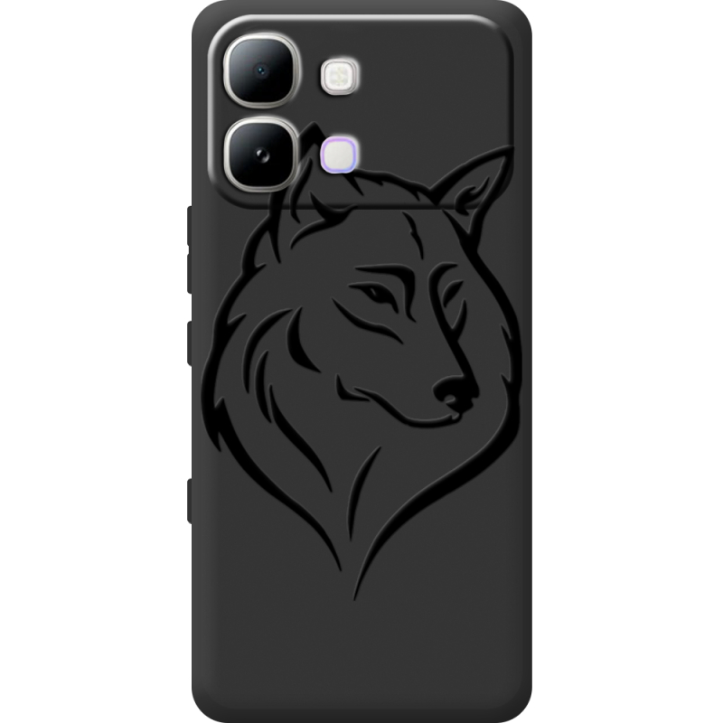 Чорний чохол BoxFace Infinix Note Edge Wolf