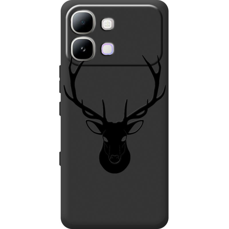 Чорний чохол BoxFace Infinix Note Edge Deer