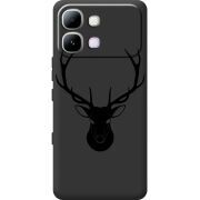 Чорний чохол BoxFace Infinix Note Edge Deer