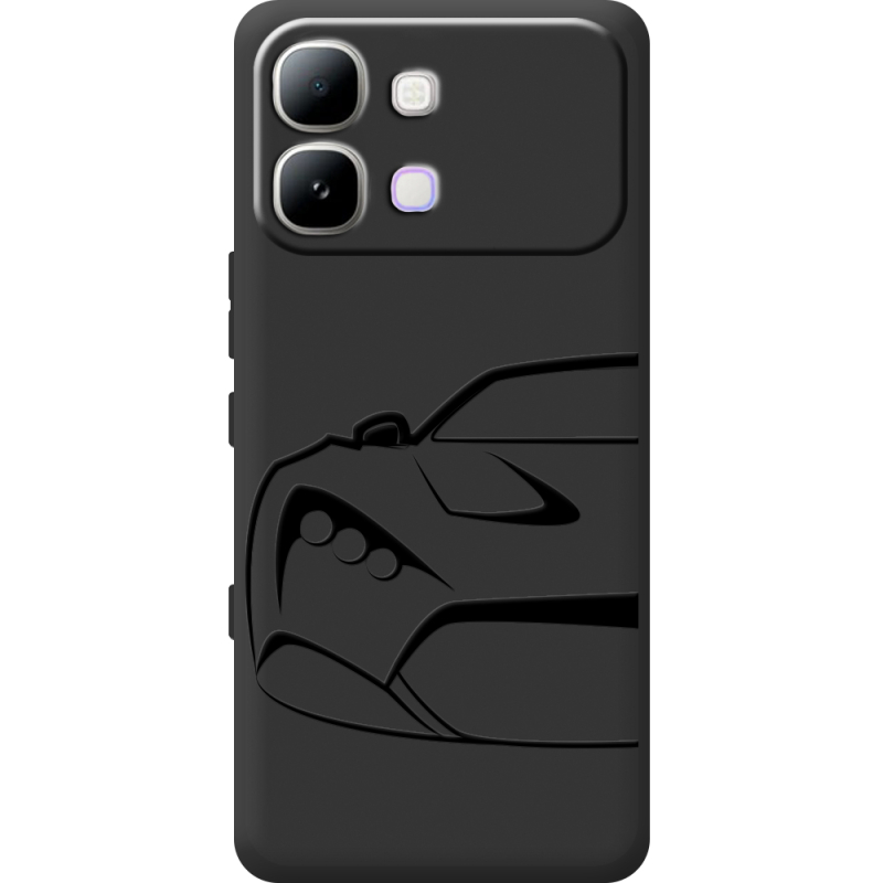 Чорний чохол BoxFace Infinix Note Edge Sportcar