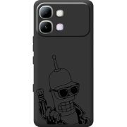 Чорний чохол BoxFace Infinix Note Edge 