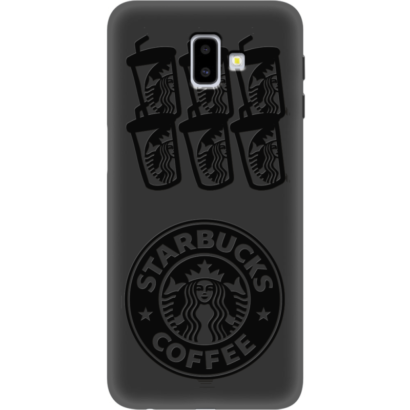 Черный чехол Uprint Samsung J610 Galaxy J6 Plus 2018 Black Coffee