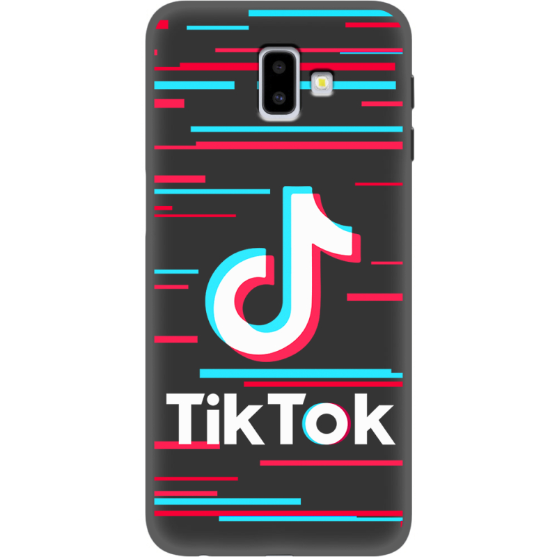 Черный чехол Uprint Samsung J610 Galaxy J6 Plus 2018 Tik Tok