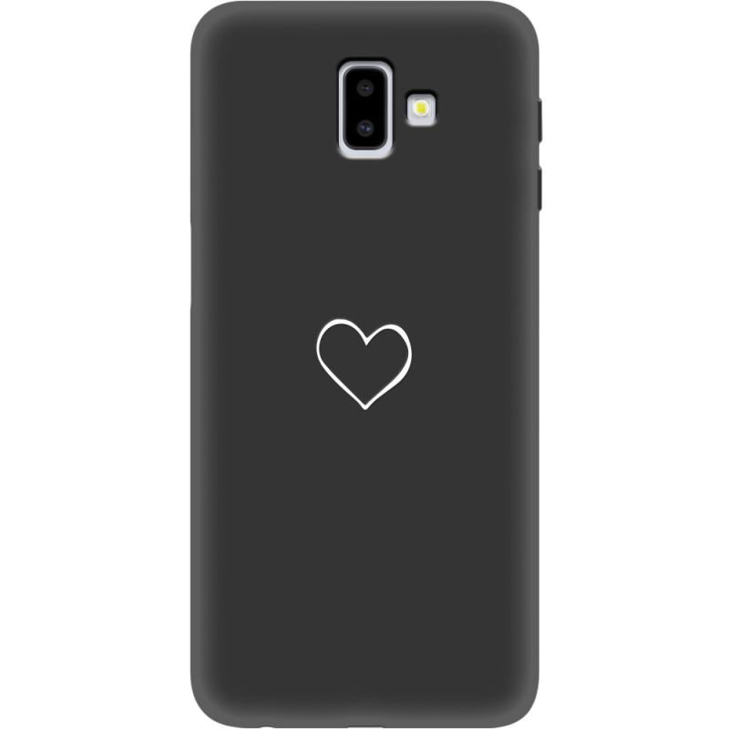 Черный чехол Uprint Samsung J610 Galaxy J6 Plus 2018 My Heart