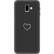 Черный чехол Uprint Samsung J610 Galaxy J6 Plus 2018 My Heart