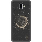 Черный чехол Uprint Samsung J610 Galaxy J6 Plus 2018 Moon