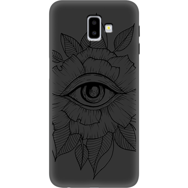 Черный чехол Uprint Samsung J610 Galaxy J6 Plus 2018 Eye
