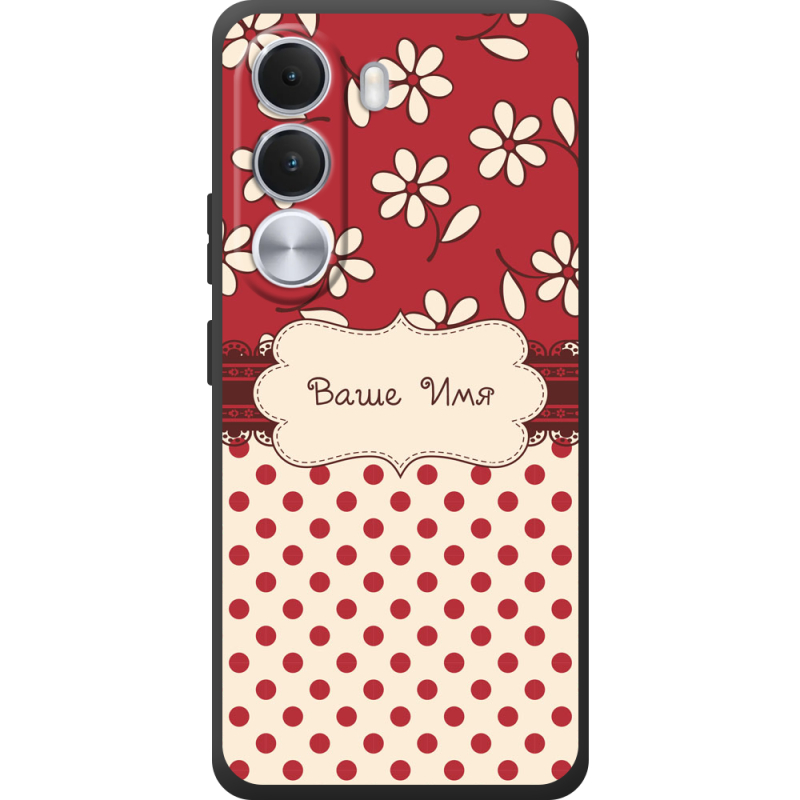 Чохол BoxFace Realme C100i Именной Polka Dots