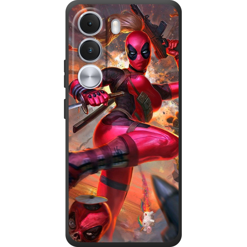Чохол BoxFace Realme C100i Woman Deadpool