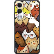 Чохол BoxFace Realme C100i Sleepy Cats