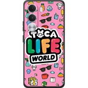 Чохол BoxFace Realme C100i Toca Boca Life World