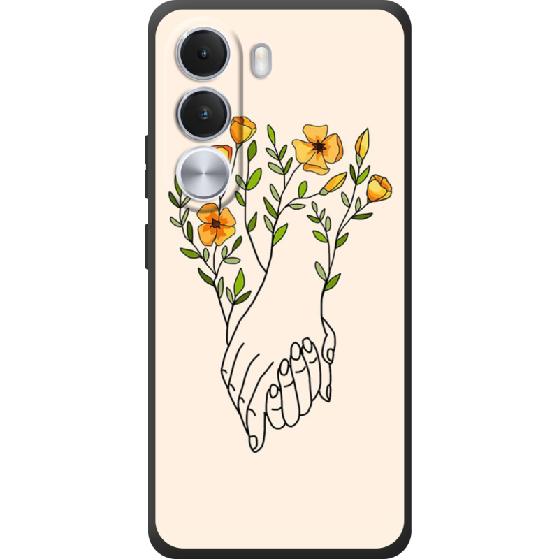 Чохол BoxFace Realme C100i Flower Hands