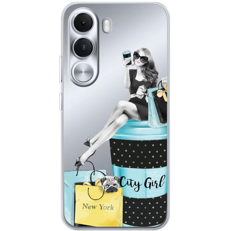 Прозорий чохол BoxFace Realme C100i City Girl