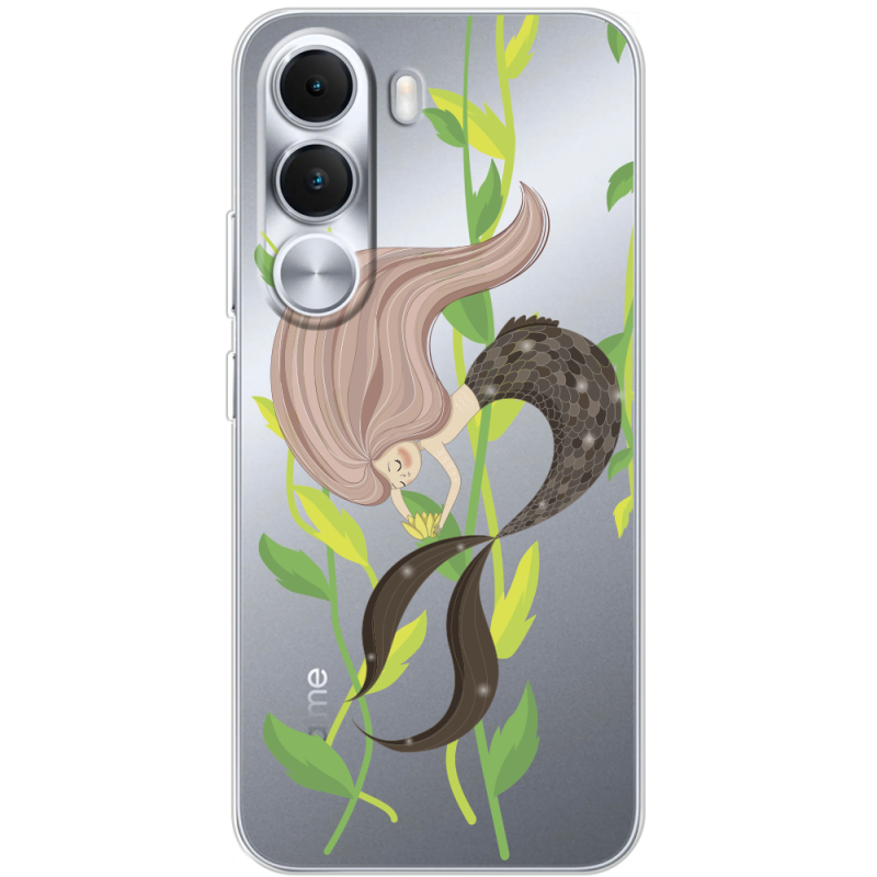 Прозорий чохол BoxFace Realme C100i Cute Mermaid