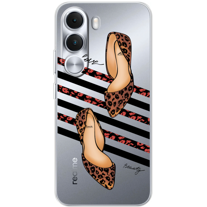 Прозорий чохол BoxFace Realme C100i Love Beauty