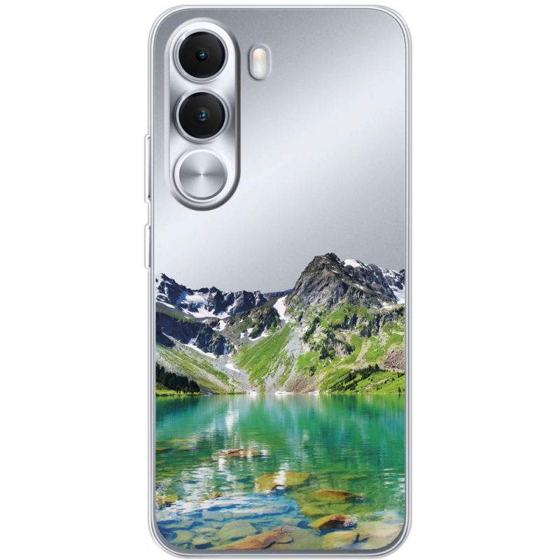 Прозорий чохол BoxFace Realme C100i Green Mountain