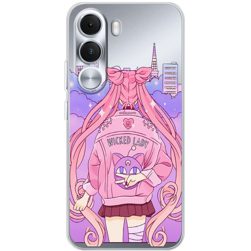 Прозорий чохол BoxFace Realme C100i Wiked Lady
