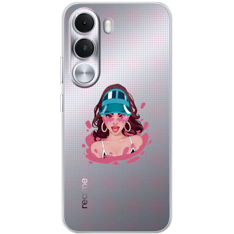 Прозорий чохол BoxFace Realme C100i Selena Gomez