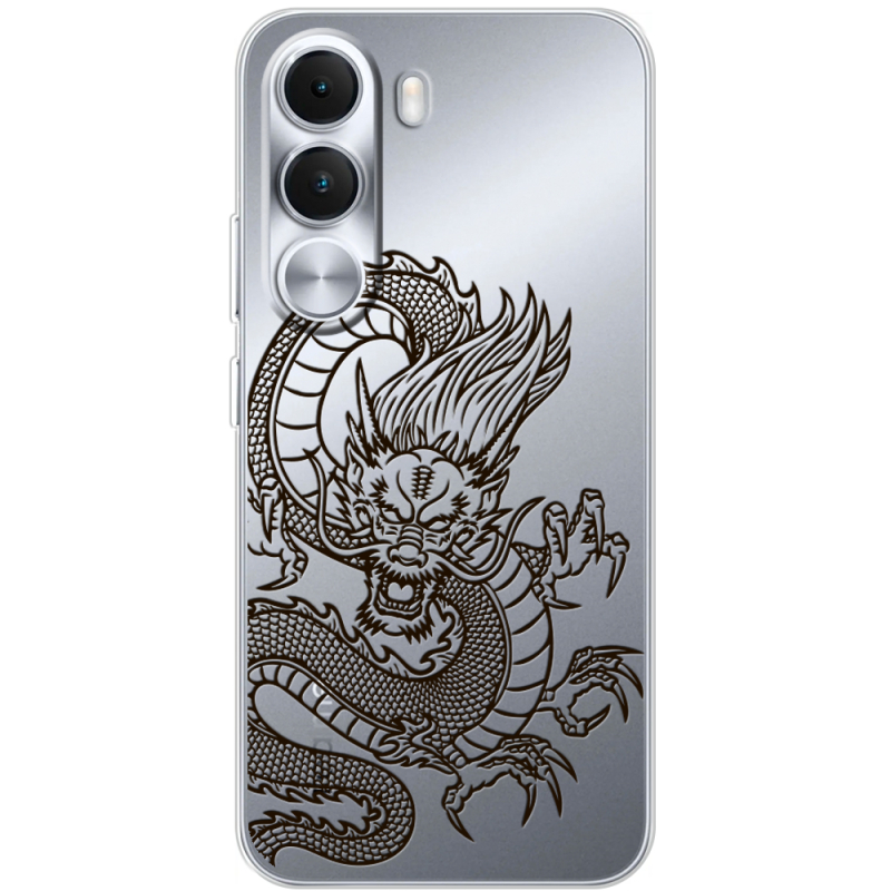 Прозорий чохол BoxFace Realme C100i Chinese Dragon