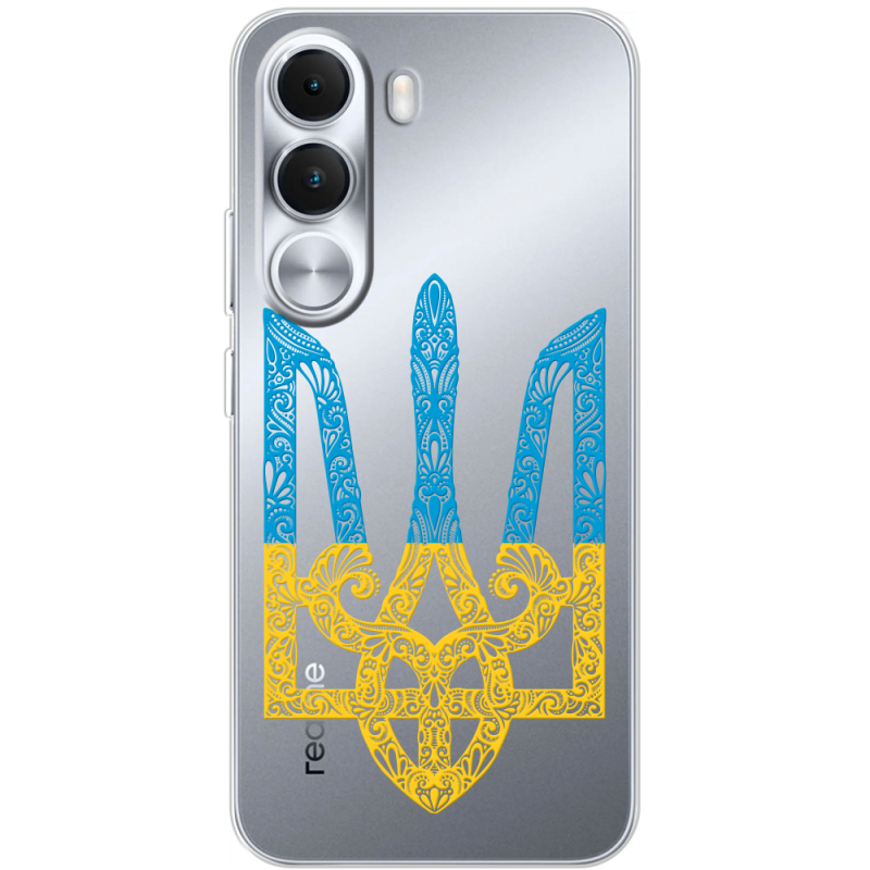 Прозорий чохол BoxFace Realme C100i Gold Trident