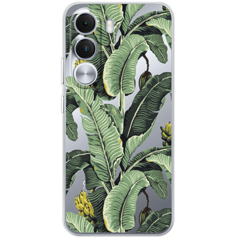 Прозорий чохол BoxFace Realme C100i Banana Leaves