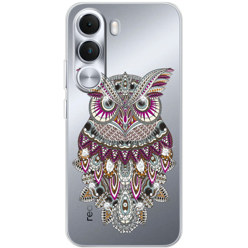 Чохол зі стразами Realme C100i Owl