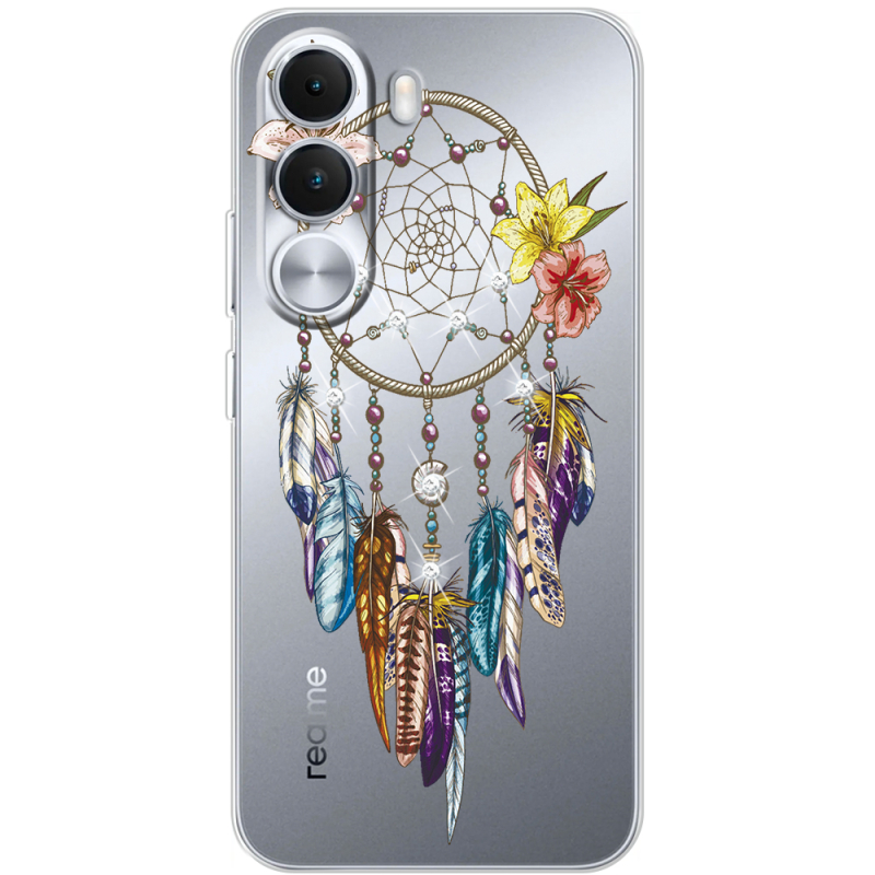 Чохол зі стразами Realme C100i Dreamcatcher