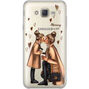Прозрачный чехол Uprint Samsung J701 Galaxy J7 Neo Duos Mommy Is My BFF